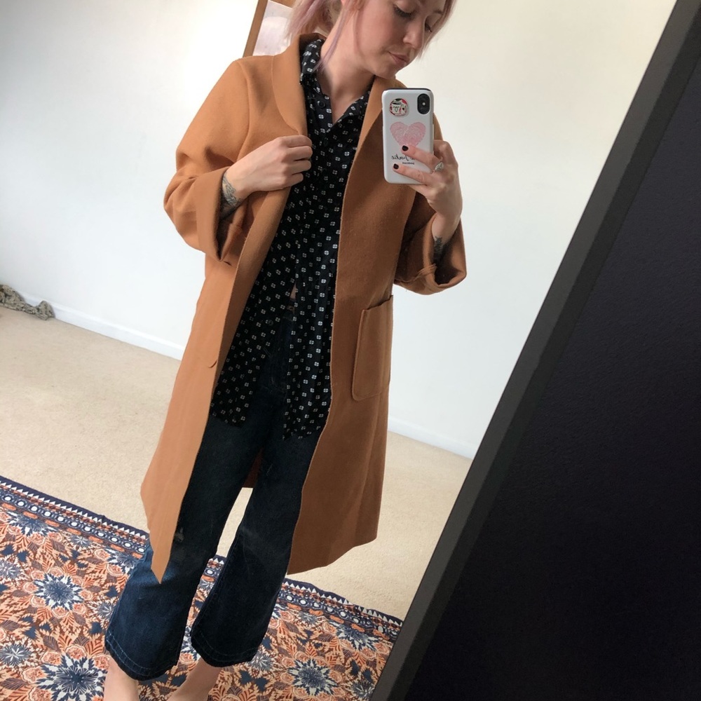 Camel Trench Jacket